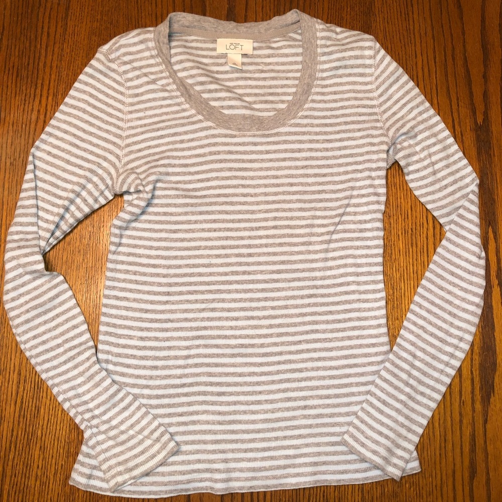 NWOT Ann Taylor Loft Long Sleeve Shirt